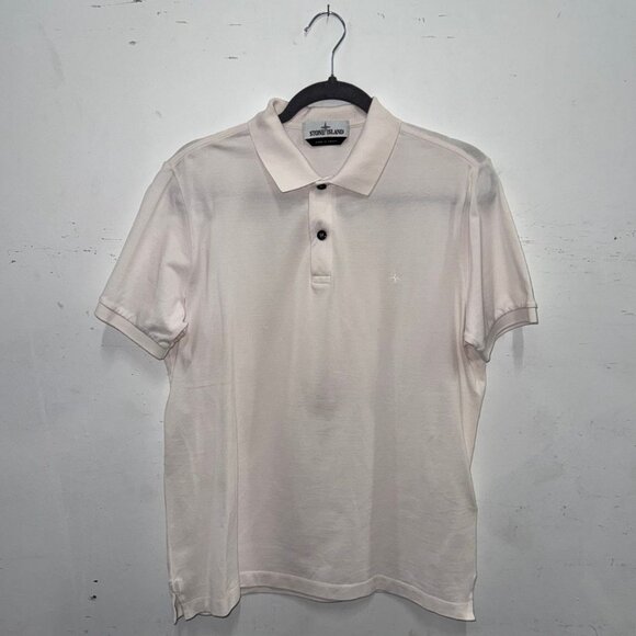 BUNDLE OF 8 STONE ISLAND Cotton Blend Slim Fit Polo Shirts - Picture 4 of 15